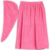 Keenso - Toalla de Baño Ajustable Envolvente Mujer - Fast
