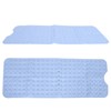 Suction Cup NonSlip Bathroom Mat Safety Shower Bath Mat Massage