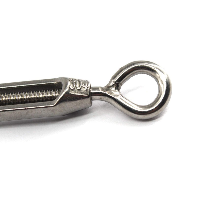 Turnbuckle wire tensioner Faspiroty M8 6 pack 304 stainless steel