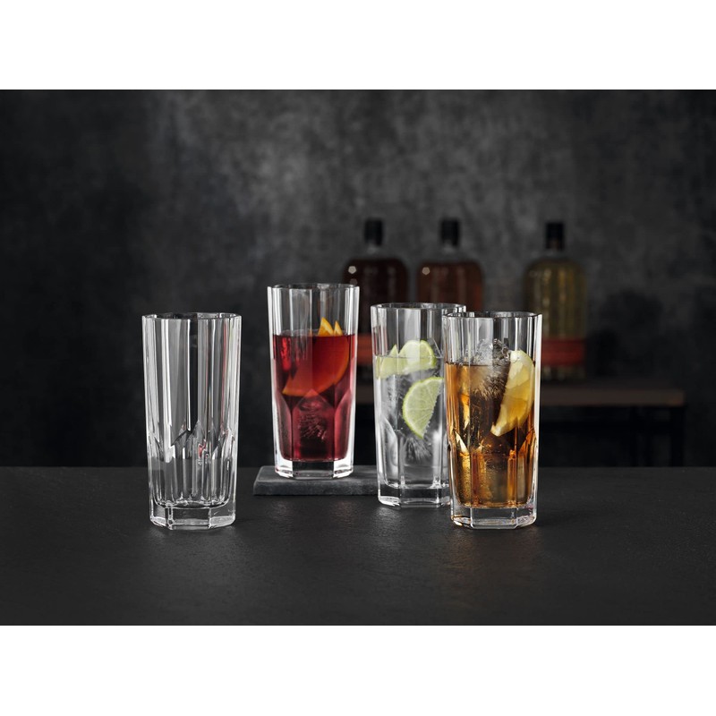 Nachtmann Aspen Collection Highball Glasses, Set of 4, Long Drink