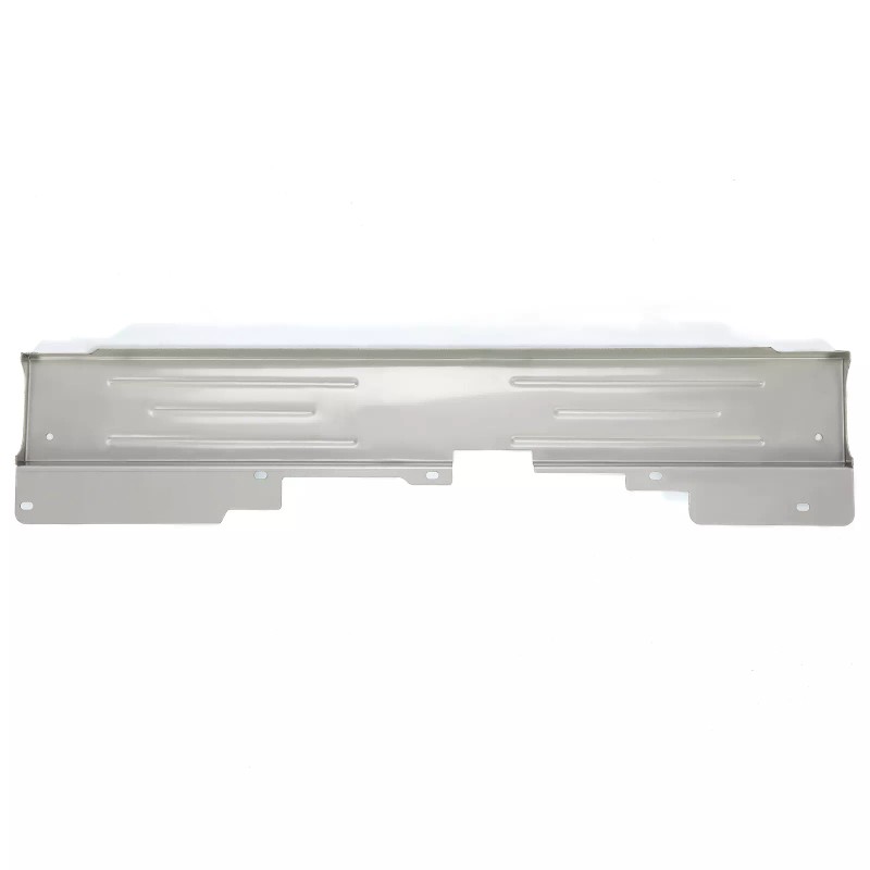 Unbranded Chrome Stainless Steel Bead Rolled Radiator Support For 1978-88