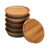 PATIKIL Mason Jar Lids Wooden Storage Canning Jar Lids Ball