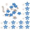 50 Sets Star Shape Rivet Screw Anti‑Rust Clothes Decoration Accessories