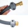 Sanpaint Zinc and Brass Male Clamp Coupling,Fits 3/4" or 5/8"