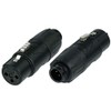 REAN Neutrik RA3FT-B 3-Pin XLR to Mini XLR Stable Audio