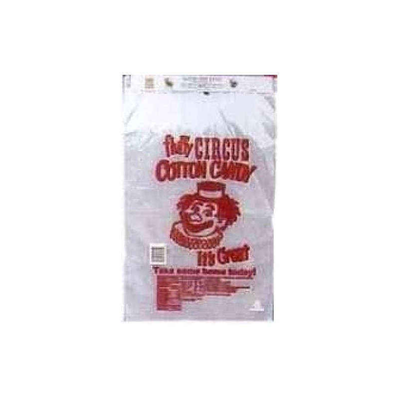 Gold Medal 100 Printed Quick Pack Cotton Candy Bags
