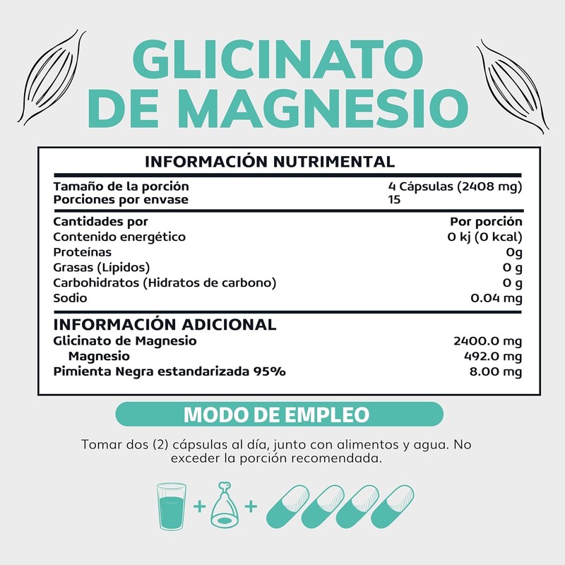 Beyond Vitamins Chelated Magnesium Glycinate with Piperine, High Absorption Sleep
