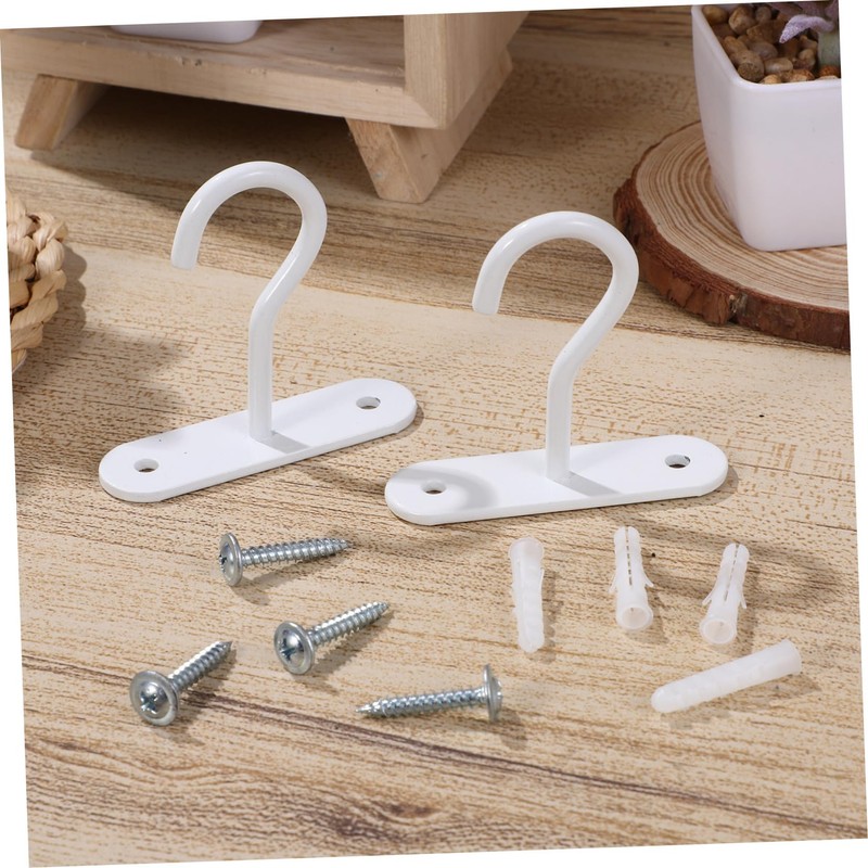 FUNOMOCYA 2 Pcs Heavy Duty Plant Hangers Ceiling Hooks for