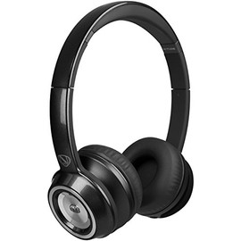 Monster NCredible NTune On-Ear Headphones Version 3, Core Solid Black with New Music Share feature
