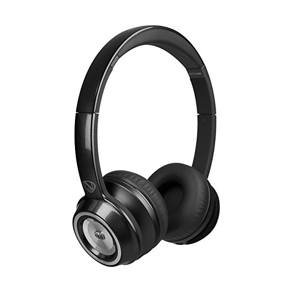 Monster NCredible NTune On-Ear Headphones Version 3, Core Solid Black