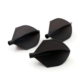 CUESOUL TERO AK4 Black Dart Flights Shield Shape,Set of 3 pcs(CS-AK4+1DPYS)