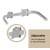 Lusheer Ladder Stabilizer Accessory for Roof Gutter, Wing Span/Wall Ladder