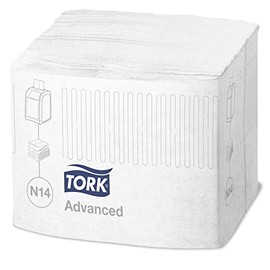 TORK 15830 Xpressnap Fit Napkins for Xpressnap Fit Hand Towel Dispenser Napkin White
