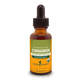 Herb Pharm Herb Pharm Certified Organic Cinnamon Liquid Extract for Cardiovascular and Circulatory Support - 1 Ounce