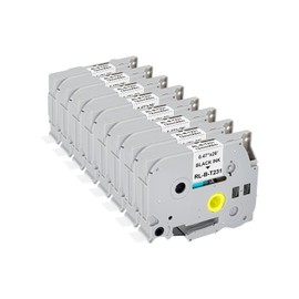 8 x Veson Compatible with TZe-231 TZe231 TZc 231 Brother P-Touch Tapes 12 mm TZ TZe Tape 0.47 White Laminated Label Tape for PT-E110 PT-D400 H105WB D210 H110 D600VP H107B H100LB Black White on white