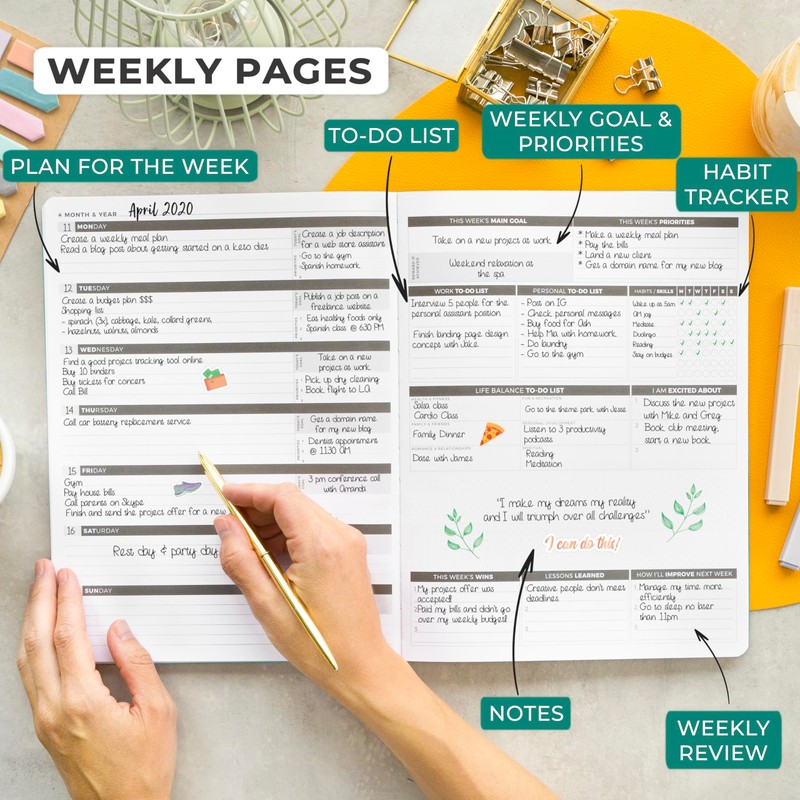 Clever Fox Planner PRO – Weekly & Monthly Life Planner