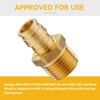 GUOFIS 20 Pack PEX-A Fittings,3/4""x 3/4"" Pex-a Expansion Male NPT
