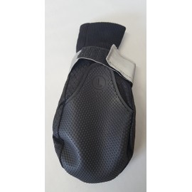 Westcoast VetDry Veterinary Pet Boots For Medium-Sized Dogs, Dog Paw & Bandage Protection After Surgery, Soft, Comfortable & Waterproof, For Working Dogs & Family Pets (Medium, M) BLACK