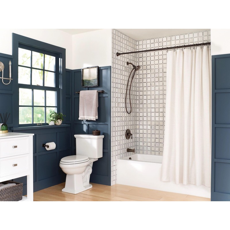 Moen Engage Magnetix Mediterranean Bronze 3.5-Inch Six-Function Detachable Handheld Showerhead