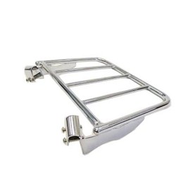 Detachable Luggage Rack for 97-08 Harley Davidson Touring Round Tubing Sissy Bars