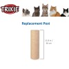 TRIXIE Replacement Sisal Post for Scratching Posts, Cat Trees and