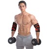 Shelly Elbow Wraps for Weightlifting – Heavy Duty Adjustable Elbow