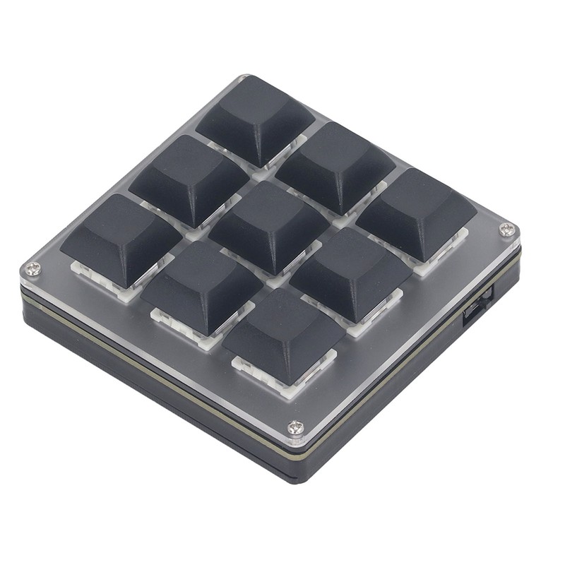 Mechanical Gaming Keyboard 2.4G USB Type C Bluetooth 9 Keys