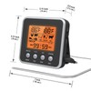 Digital Meat Thermometer for Oven, Food Thermometer with Large LCD,