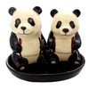 Ceramic Salt and Pepper Shaker Set, Animal Design, Fauna, Approx.