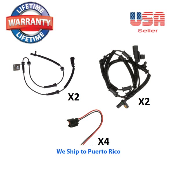 C-HORSE 4 ABS Speed Sensor Front Rear L & R