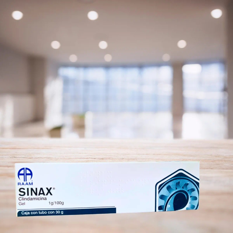 Sinax Clindamicina Gel 1g / 100g Tubo Con 30 G