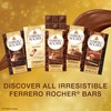 Ferrero Rocher Premium Chocolate Bars, 8 Pack, Dark Chocolate Hazelnut