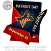 Ornament Collection Never Forget 9/11 Burlap Garden Flag Set Mailbox