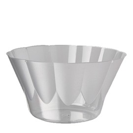 Papstar Invitation 12199 20 Ice Cream and Dessert Dishes 400 ml Round Diameter 12 cm Height 7 cm Transparent