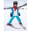 ITODA Kids Ski Gloves Waterproof Winter Warm Mitts Breathable Snow