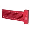 Hole Positioning Ruler Aluminum Alloy 100mm Metric Scale T Ruler