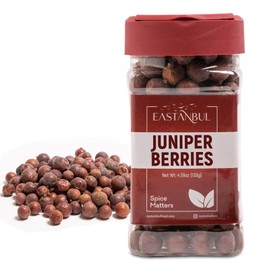 Eastanbul Juniper Berries, Juniper Berries Whole, Natural, Vegan, 4.59oz