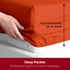 Mellanni Double Fitted Sheet - All Around Elastic - 30