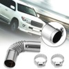 2pcs Diesel Heater Exhaust Pipe, Stainless Steel 24mm Parking Air