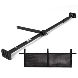 XINQIAO Truck Bed Cargo Bar for Pickup 43.3 in to 70.9 in Adjustable, Comes with a Net and a Divider