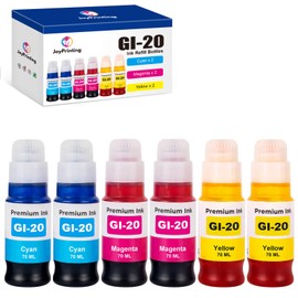 GI-20 Ink Refill Bottles Compatible with Canon GI-20 Ink GI20 GI-20