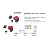 Candado De Cable Con Llave, 10 Mm X 1.0 M