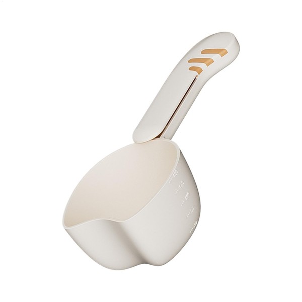 JingMiao Pet Food Scoop with Measuring Lines, Food-Grade Measuring Cup