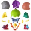EVOTECH SCIENTIFIC Mini Skull Model, Didactic 15-Piece Palm-sized Anatomy Skull