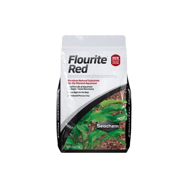 Seachem Fluorite Red Clay Gravel, 7.7 lb