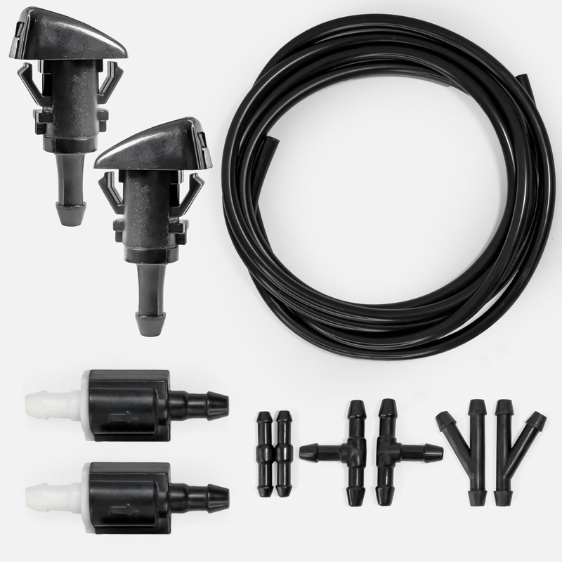 Click&Fit Windshield Washer Nozzles Repair Kit compatible with Chrysler 300