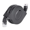 Cable retr¨¢ctil ajustable Cat-6 10 Gigabit Ethernet ultra plano retr¨¢ctil