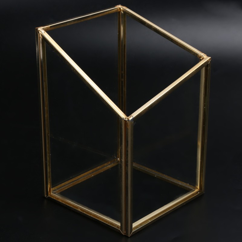 Mini Glass Storage Container Flower Pot Planter Vase Bowl Home