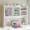 Segawe Desktop Bookshelf Storage Organizer Space Saving Bookshelf for Home