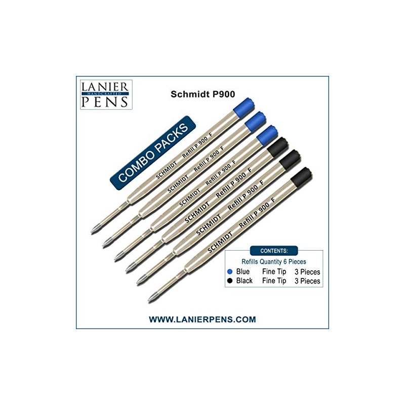 Lanier Combo Pack - 6 Pack - Schmidt P900 F